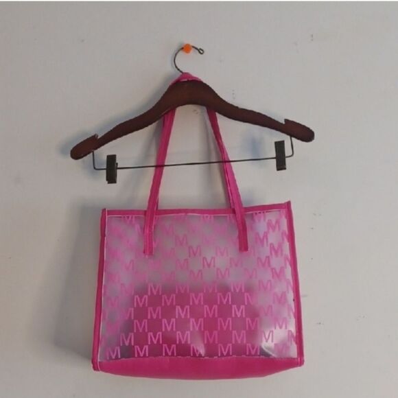 Pink Monogram Tote Bag - Picture 4 of 13
